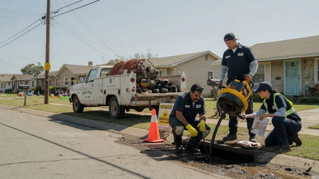 Drain Cleaning in Hemphill, TX near me